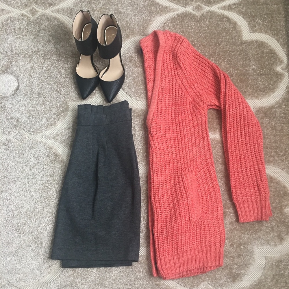 Sparkle and fade chuncky cardigan